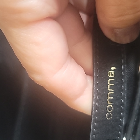 COMMA, - Suede Backpack, Black - Picture 8 of 10